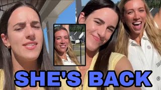 Caitlin Clark’s Reaction Says Everything… Lexie Hull Returns 🔥
