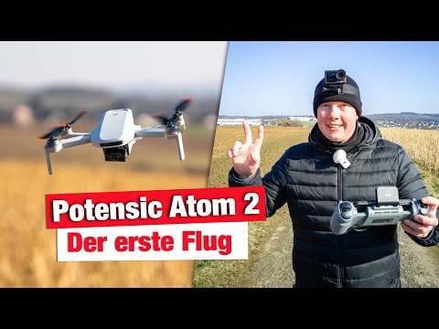 Potensic Atom 2 - Erster Flug - Vieles gut - mit Optimierungsbedarf im Footage!