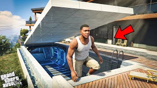 Franklin Explores The Most Secret Hidden Base Ever in GTA 5 !