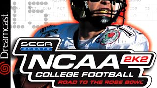 NCAA College Football 2K2: Road to the Rose Bowl - Sega Dreamcast - Gameplay #188 T2