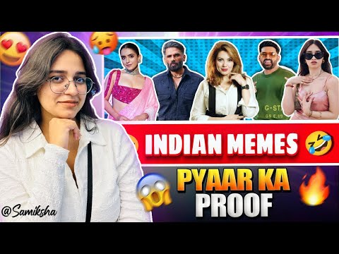 Dank Indian Memes Reaction🤣| Trending Memes | Indian Memes Compilation | DropOut | Samiksha Sengar