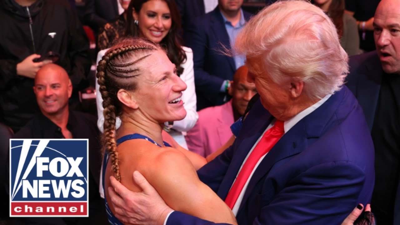 ‘SURREAL MOMENT’: UFC champ reacts to celebrating win with Trump