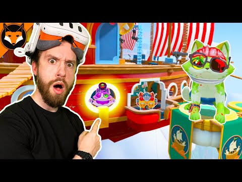 WE FOUND THE NEW SECRET ROOM (I Am Cat VR Multiplayer Update)