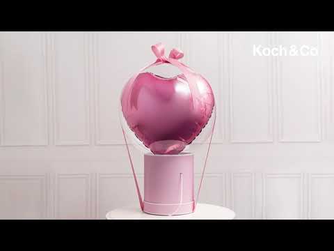 Bubble (Bobo) Balloon 18 Pack 5 Soft Pink (46cmD)