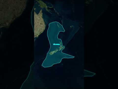 La Tierra tiene un octavo continente #geografias