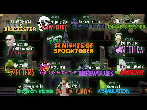 Sim's 13 Nights of Spooktober 2023 Compilation