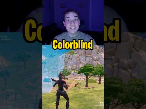 BEST FORTNITE COLORBLIND SETTINGS #fortnite #fortniteshorts #shorts