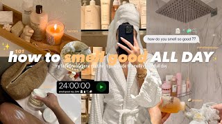 my feminine hygiene routine | tips & guide to smelling good ALL DAY