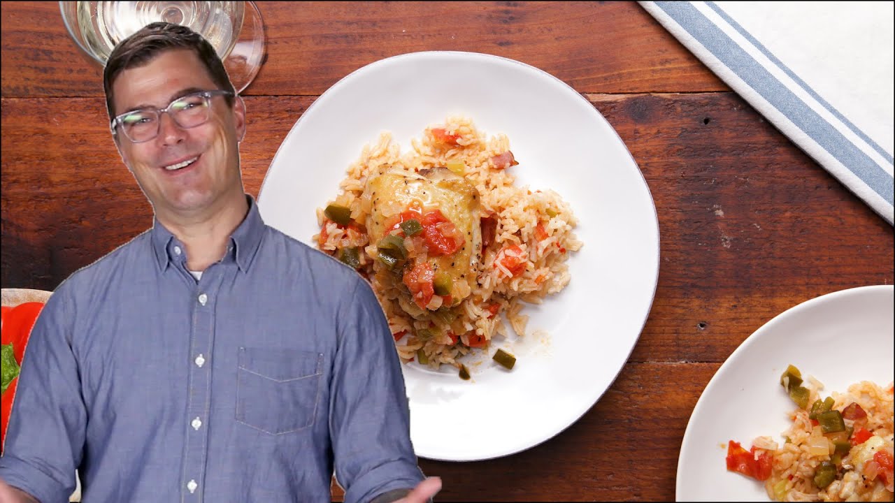 Braised Chicken Thighs With Red Rice As Made By Hugh Acheson
