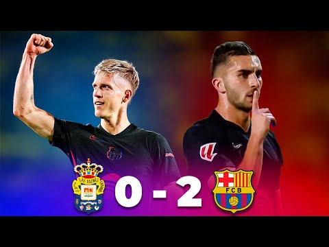 DANI OLMO EST UN DÉMON...Las Palmas vs Barça (0-2) - Le debrief / Résumé