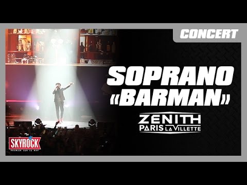 Soprano "Barman" en live du Zénith De Paris [Concert Skyrock]