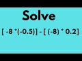 Order of Operations and Basic Arithmetic