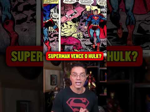 O SUPERMAN DESTRUIU O HULK OFICIALMENTE NA MARVEL