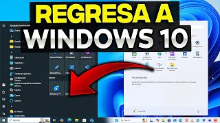 Cómo REGRESAR a WINDOWS 10 desde WINDOWS 11 sin la OPCIÓN VOLVER 2025 (PASO A PASO)