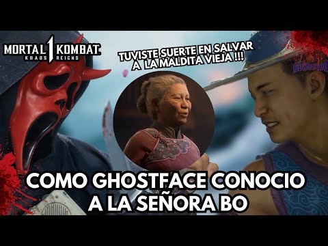 Como Ghostface conocio a la Señora Bo - Mortal Kombat 1 Khaos Reigns