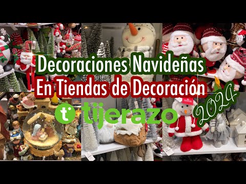 🦌 Decoración de NAVIDAD✨ 2024 / Recorido por tiendas El Tijerazo