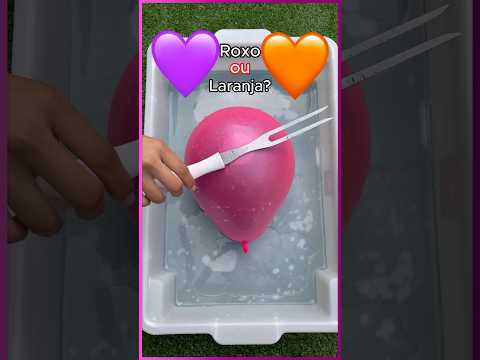 Balão Mais Gigante do Mundo cheio de água 😱🎈 #asmr #satisfying #shorts #challenge