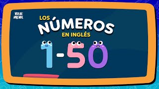 Los números en inglés 1 al 50 - Videos Aprende
