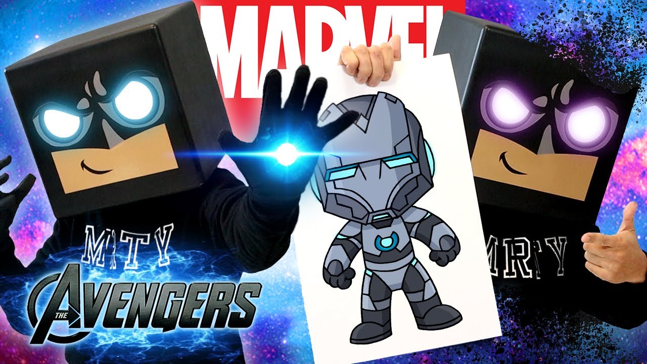 How To Draw Superior Iron Man - Drawing & Coloring Tutorial