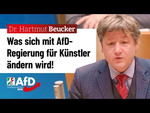 Was sich mit einer AfD-Regierung für Künstler ändern wird! – Dr. Hartmut Beucker (AfD)