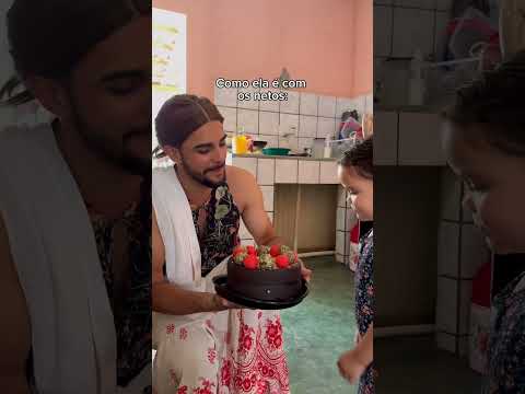 ANTES E DEPOIS DA MINHA MÃE SER VÓ