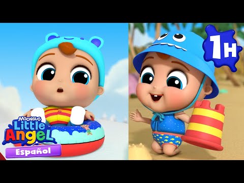 Bebé Juan en verano e invierno 🌞❄️ | Canciones Infantiles con Bebé Juan🎵| Little Angel Español