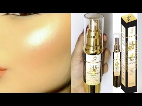 रात में दो बून्द लगालो और पाये गोरा बेदाग जवान चेहरा /Aegte 24k Gold Vitamin C Serum/get fair skin