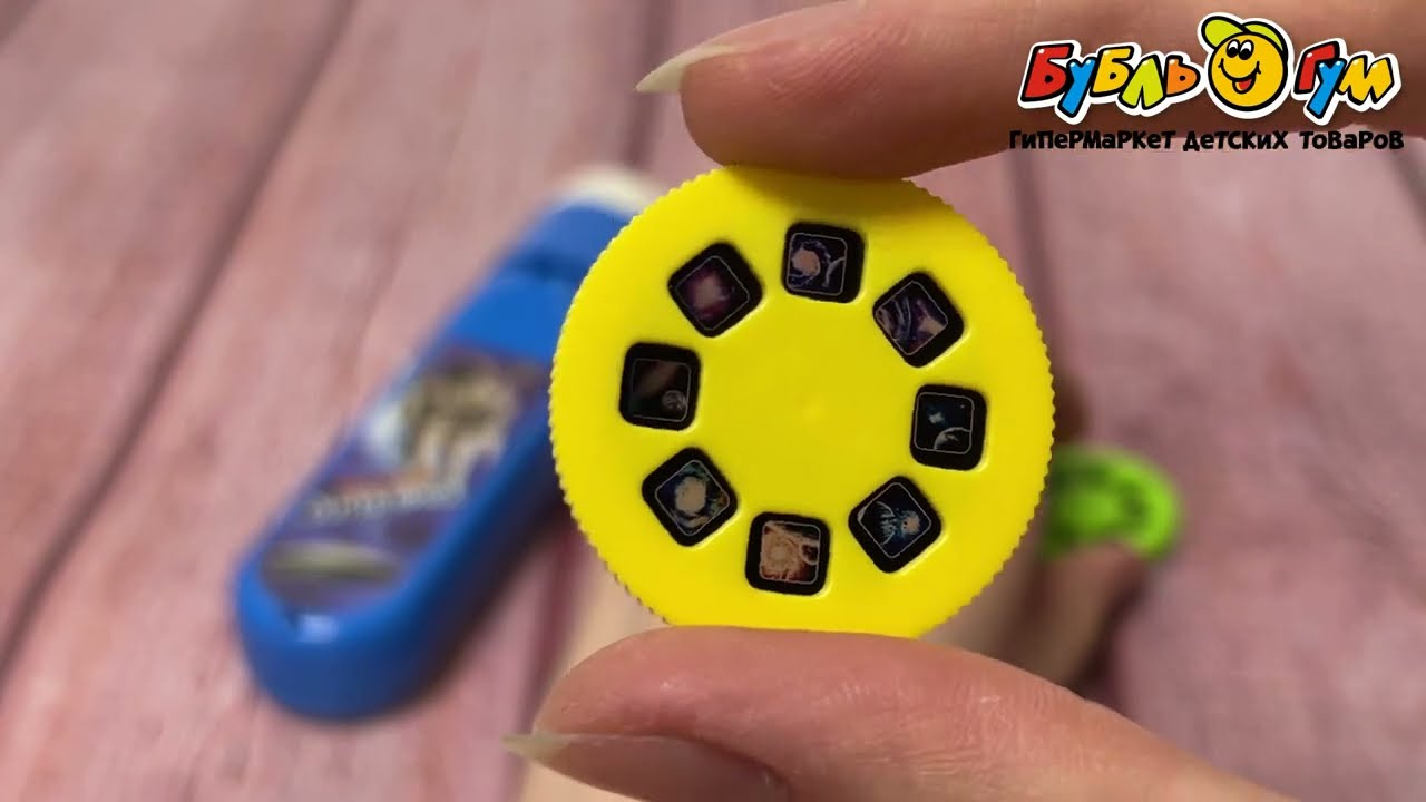 Фонарик-проектор Космос - видео