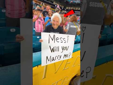 Messi will you marry Me? #shorts