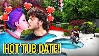GOING ON A POOL DATE WITH KPOP DEMON HUNTER RUMI!! (I KISSED HER)