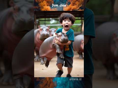 ฮิปโปน้องหมูเด้งโดนขโมย #DumJiew #น้องหมูเด้ง #ฮิปโป #ฮิปโปแคระ