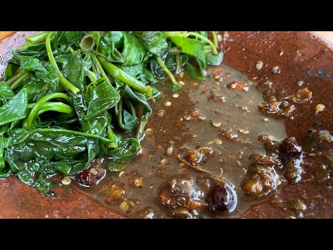 Resep Rujak kangkung mudah