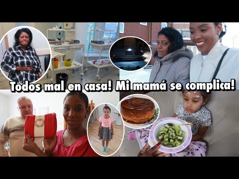 MI MAMÁ SE COMPLICA😔 ALE Y AMELIA MALITOS😩 AMBULANCIA🚑 CLÍNICA, SORPRESA DE FLAN🍮 |18,19,20 Feb 2025