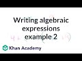 Understanding Algebraic Expressions