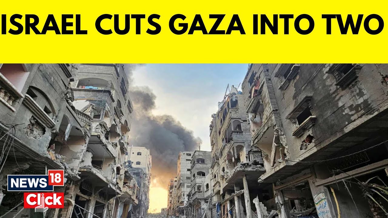 Israel Palestine War News | Israeli Forces Claim They Have Divided The Gaza Strip Into Two