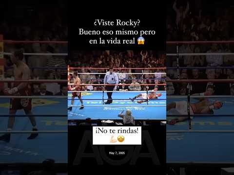 Rocky en la vida real 😱 #boxing #boxeo #shorts