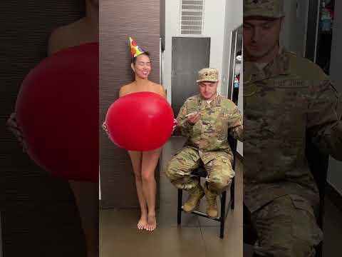 Wife surprises Military husband!