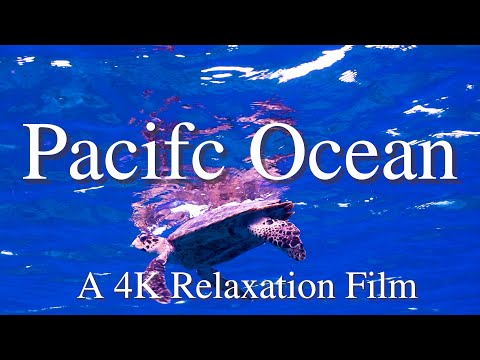 Pacific Ocean 4K - Relaxation Film with Soothing Music