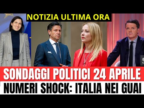 SONDAGGI POLITICI SHOCK: CROLLO IMPROVVISO, SVOLTA STORICA! ecco chi sta SCALANDO la CLASSIFICA๐ฅ