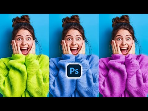 How to Change Color in Photoshop in 1 Minute!!!