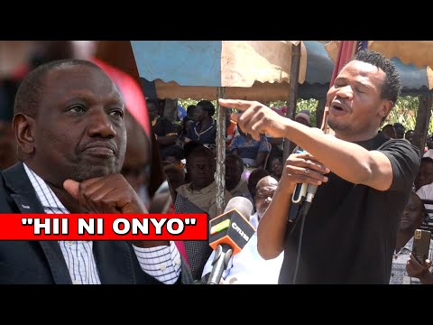 DRAMA!! Listen to what fearless Salasya told Ruto face to face in Kakamega after Chebukati's death!🔥