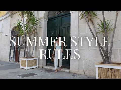 Low Effort, INTERESTING Summer Styling Tips (ie; when it's too hot to wear clothes)