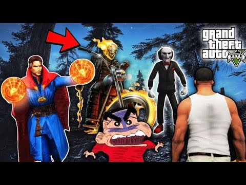 GTA 5 : FRANKLIN and DR STRANGE kill GRANNY SON in GTA 5!