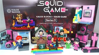 Squid Game 3 오징어 게임 3 Minifigures Sets | KALOS BLOCKS Blind Box Series 2 | Compatible with LEGO