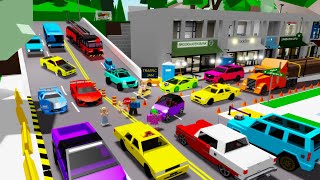 TRAFFIC JAM IN BROOKHAVEN RP!