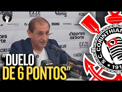 RAMÓN DIAZ CITA "MUDANÇA DE ESPIRITO" E ATITUDE DO CORINTHIANS PRO RESTANTE DA TEMPORADA