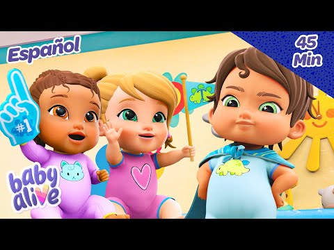 El Superhéroe Teo Va A La Playa | Baby Alive en Español | ⭐️ Animación para niños | Videos de bebes