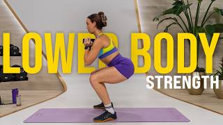 Build Massive Lower Body Strength! 30 Minute At-Home Leg Day!