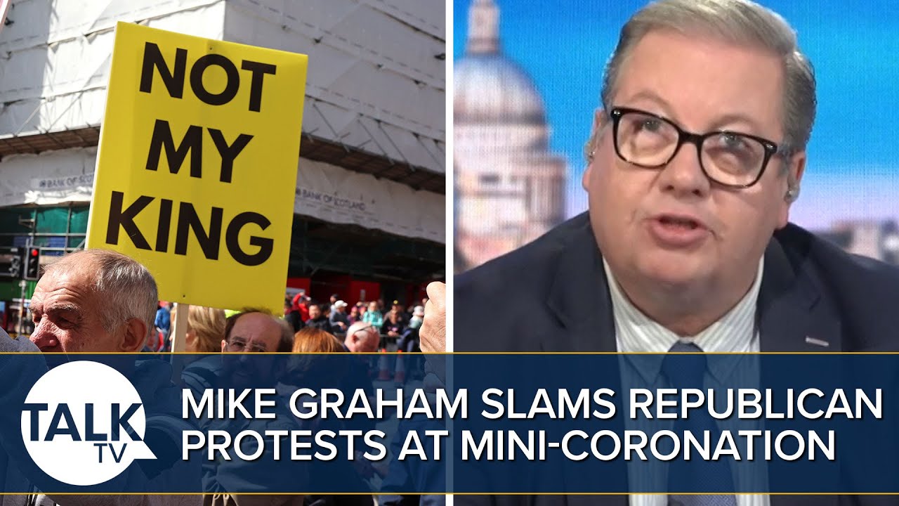 Mike Graham RUINS Republican Protests At “Mini-Coronation” | “Pointless Vanity Project”