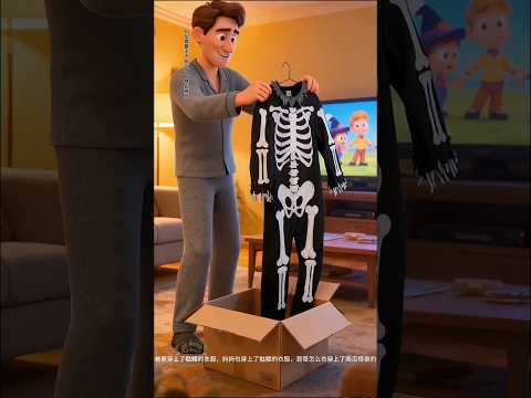 पापा ने डरावनी ड्रेस पहन लिया 👗😂